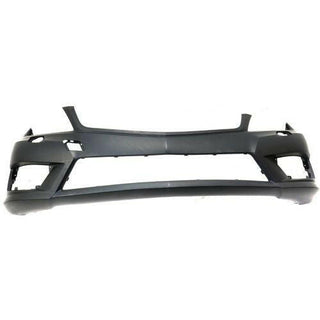 2012-2015 Mercedes Benz C250 Front Bumper Cover, w/AMG/HLW, w/o Parktronic, Cpe/.