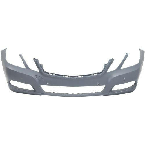 2010-2013 Mercedes-Benz E-Class Front Bumper Cover, Primed, Sedan, w/Parktronic.