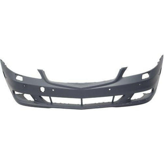 2012-2013 Mercedes Benz S550 Front Bumper Cover, Primed, w/o Sport Pkg, w/Parktonic.
