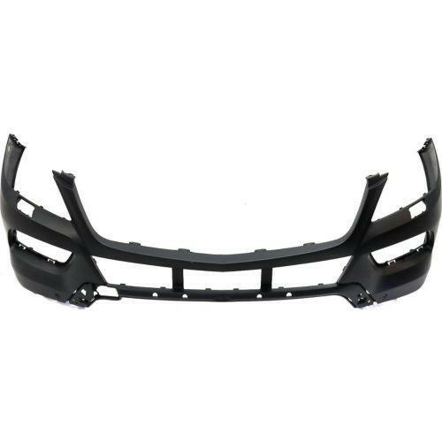 2012-2014 Mercedes Benz ML550 Front Bumper Cover, w/o AMG Styling, w/HLW.