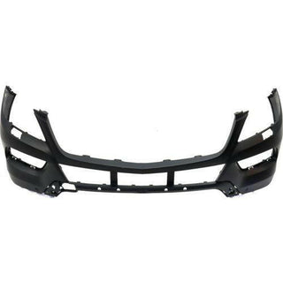2012-2014 Mercedes Benz ML550 Front Bumper Cover, w/o AMG Styling, w/HLW.