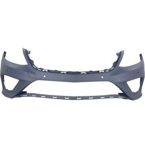 2014-2015 Mercedes Benz S63 AMG Front Bumper Cover, Primed, w/Parktronic, Sedan.