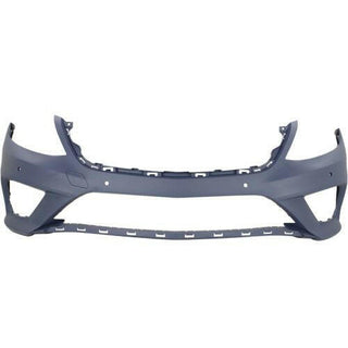 2014-2015 Mercedes Benz S63 AMG Front Bumper Cover, Primed, w/Parktronic, Sedan.