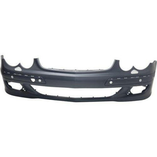 2007-2009 Mercedes Benz CLK550 Front Bumper Cover, w/o Sport, w/Parktronic.