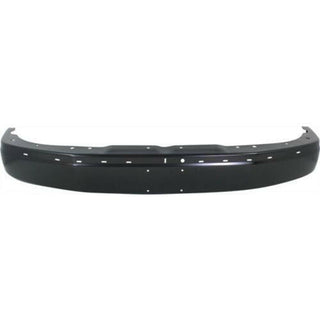 2003-2014 GMC Savana 1500 Front Bumper, Face Bar, Painted Black, Steel.