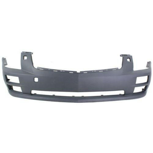 2005-2007 Cadillac STS Front Bumper Cover, Primed, w/Headlamp Washer-Capa.