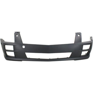 2008-2011 Cadillac STS Front Bumper Cover, Primed, With Headlamp Washer - Classic 2 Current Fabrication