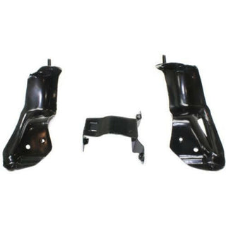 1999-2002 Chevy Silverado 2500 Front Bumper Bracket SET, 3-Pc Set.