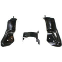 2001-2002 Chevy Silverado 3500 Front Bumper Bracket SET, 3-Pc Set.