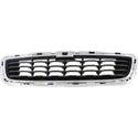 2013-2016 Chevy Trax Front Grille, Lower, Txtd, w/Chrome Molding-CAPA.