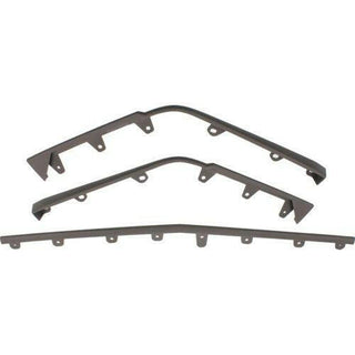 2009-2015 Cadillac CTS Front Bumper Molding, Kit, Gray, V Model.