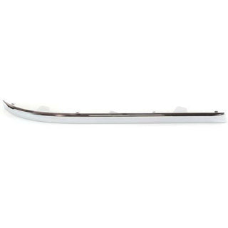 2008-2010 Dodge Grand Caravan Rear Bumper Molding LH, Chrome, Plastic.