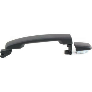2005-2013 Nissan Frontier Front Door Handle RH, Outside, Smooth Black.