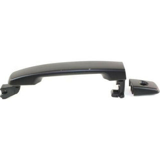2005-2013 Nissan Frontier Front Door Handle LH, Outside, Smooth Black.