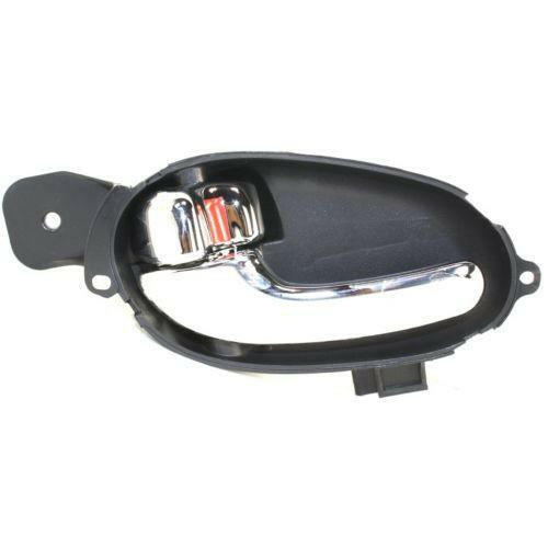 2002-2009 Chevy Trailblazer Front Door Handle LH, Inside, Chrome.