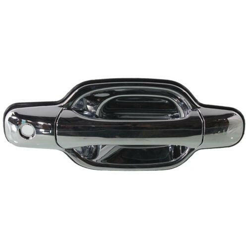 2004-2012 GMC Canyon Front Door Handle RH, Outside, All Chrome, w/Keyhole.