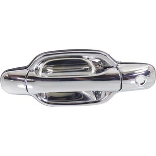 2004-2012 Chevy Colorado Front Door Handle LH, All Chrome, w/Keyhole - Classic 2 Current Fabrication