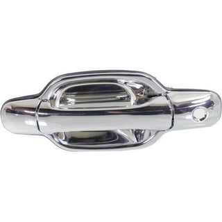 2004-2012 Chevy Colorado Front Door Handle LH, All Chrome, w/Keyhole.