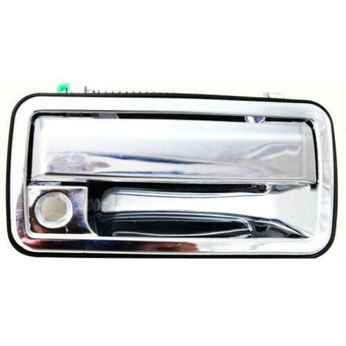 1995-2005 Chevy Blazer Front Door Handle RH, Outside, All Chrome, w/Keyhole.
