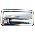 1995-2005 Chevy Blazer Front Door Handle RH, Outside, All Chrome, w/Keyhole.