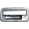 1995-2005 Chevy Blazer Front Door Handle LH, Outside, All Chrome, w/Keyhole.