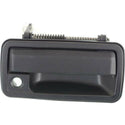 1994-2004 GMC Sonoma Front Door Handle RH, Outside, Black, w/Keyhole.