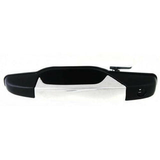 2007-2014 GMC Sierra Front Door Handle LH, Outside Lvr+prmd Hsg, w/Keyhole.