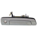 1997-2002 Mitsubishi Mirage Front Door Handle RH, Outside, All Chrome, w/Keyhole.