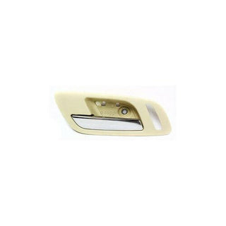 2007-2014 Cadillac ESV Front Door Handle LH, Beige Housing-chrome Lever, w/Hole.
