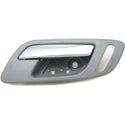 2007-2014 GMC Sierra Front Door Handle RH, Inside Lvr & Gray Hsg, w/Hole.