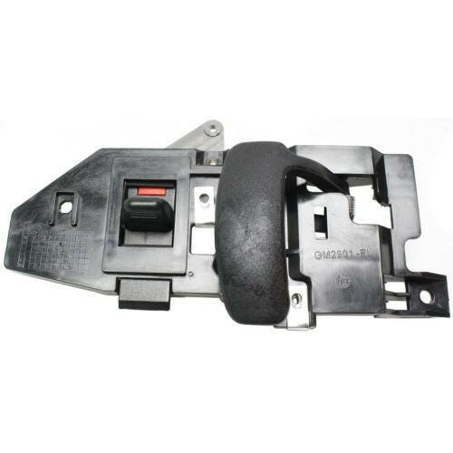 1996-2015 Chevy Express Front Door Handle LH, Inside, Black (zinc).