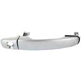 2006-2011 Chevy HHR Front Door Handle LH, Outside, Satin Chrome, w/Keyhole.