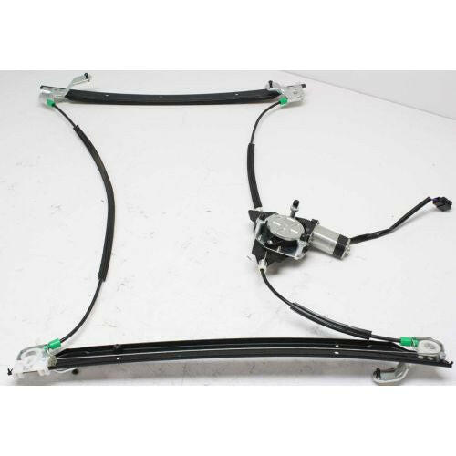 2001-2003 Chrysler Voyager Front Window Regulator LH, Power, With Motor.