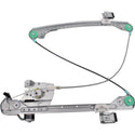 2004-2006 Chrysler Pacifica Front Window Regulator LH, Power, With Motor.