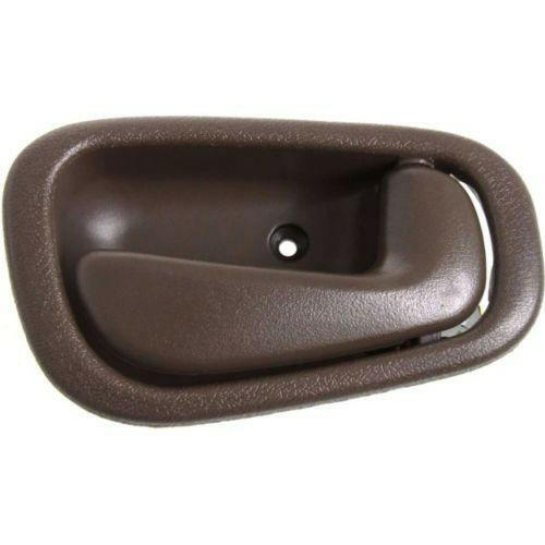1998-2002 Toyota Corolla Rear Door Handle RH, Brown, Manual Lock, w/o Lock Hole.