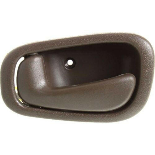 1998-2002 Toyota Corolla Rear Door Handle LH, Brown, Manual Lock, w/o Lock Hole.