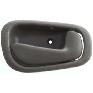 1998-2002 Toyota Corolla Rear Door Handle RH, Dark Gray, Manual Lock.