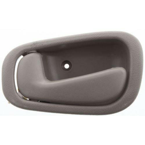 1998-2002 Geo Prizm Rear Door Handle LH, Neutral, Beige, Manual Lock, w/o Lock Hole.