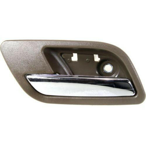 2007-2014 GMC Sierra Rear Door Handle LH, Inside, Brown Bezel Lever.