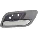 2007-2014 Chevy Silverado Rear Door Handle RH, Inside, Gray Bezel Lever.