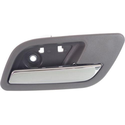 2007-2014 GMC Sierra Rear Door Handle RH, Inside, Gray Bezel Lever.