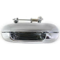 2002-2009 GMC Envoy Rear Door Handle LH, Outside, All Chrome, W/3-row Seating Only.