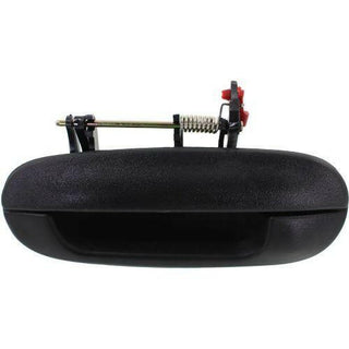 2002-2009 GMC Envoy Rear Door Handle LH, Outside, Textured Black, 1 Screw.