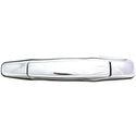 2007-2014 GMC Sierra Rear Door Handle LH, Outside, Chrome, W/o Keyhole.