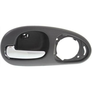 1998-2004 Chrysler Concorde Rear Door Handle LH, Chrome Black, Sedan.