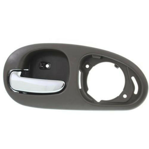 1998-2004 Chrysler Concorde Rear Door Handle LH Gray, w/4 Nuts, Sedan.