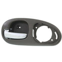 1998-2004 Chrysler Concorde Rear Door Handle LH Gray, w/4 Nuts, Sedan.