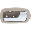 2005-2010 Chevy Cobalt Rear Door Handle RH, Chrome Lvr+beige Hsg..