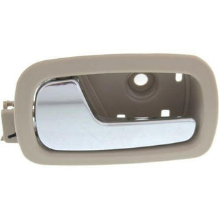 2005-2010 Chevy Cobalt Rear Door Handle LH, Chrome Lvr+beige Hsg..