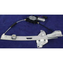 2006-2013 Chevy Impala Rear Window Regulator LH, Power, With Motor.